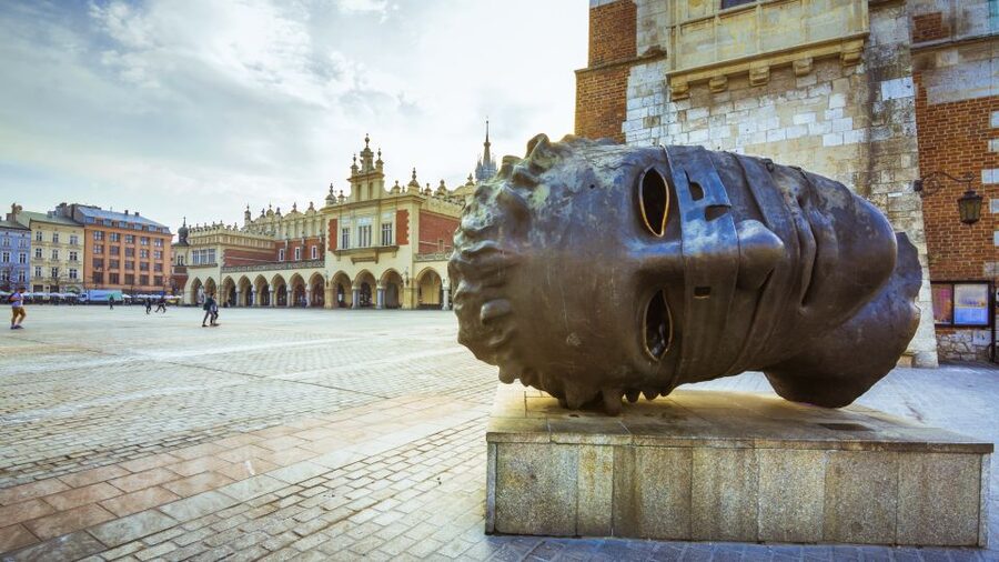 Krakow: Old Town Audioguided walking Tour - Side lanes, the Little Market Square, and the first electric building