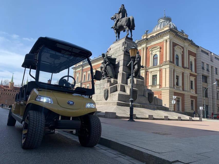 Krakow: Old Town City Sightseeing Tour Eco Buggy Golf Cart - Starting beside the Żabka shop