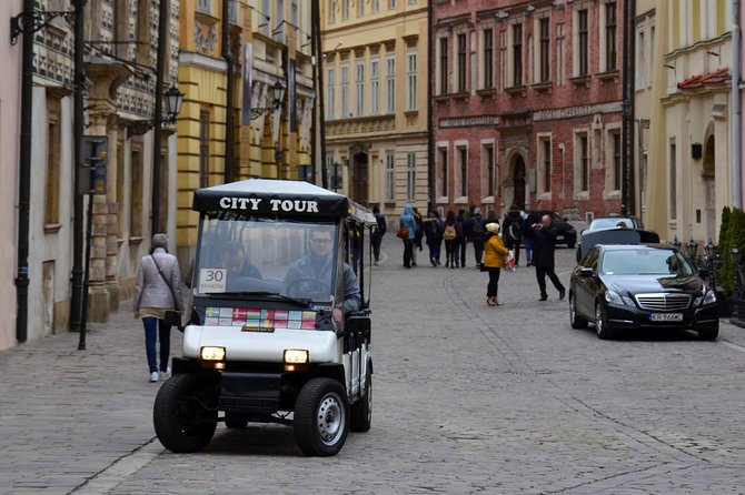 Krakow: Private Guided City Tour by Electric Car - Schindler’s Factory from the outside