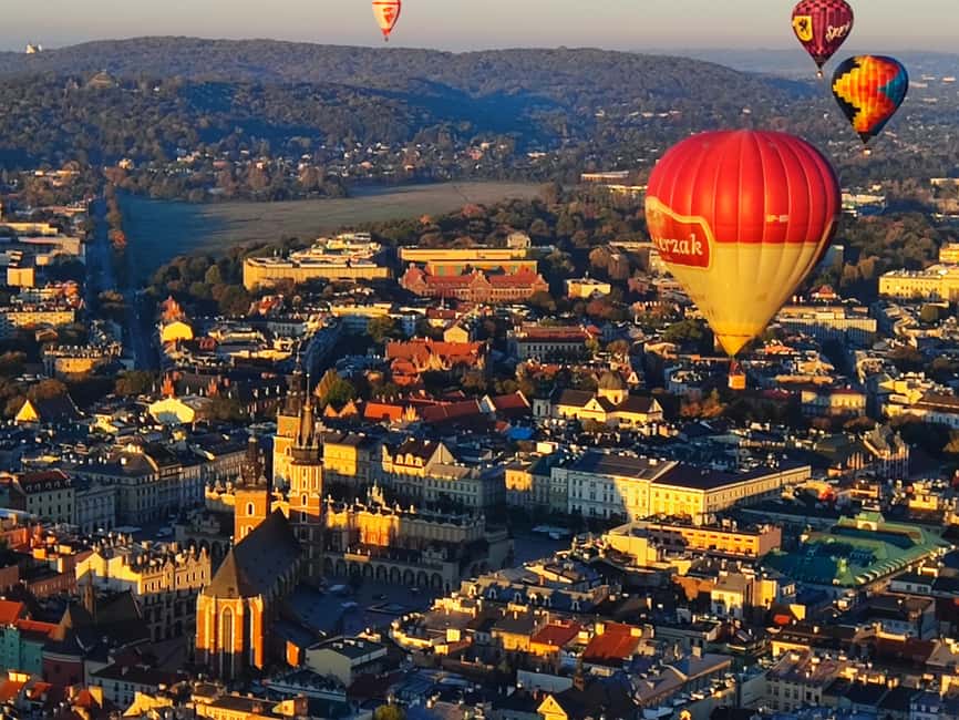 Kraków: Private Hot Air Balloon Flight with Champagne - One Hour In The Air Above Kraków