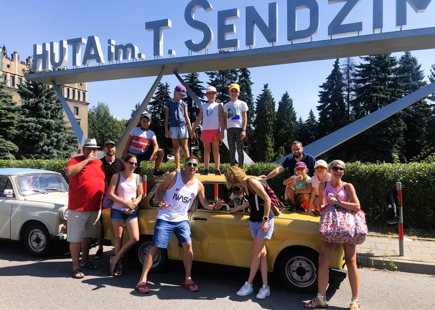 Krakow: Private Nowa Huta Adventure Tour in Communist Cars - The first ride and Central Square