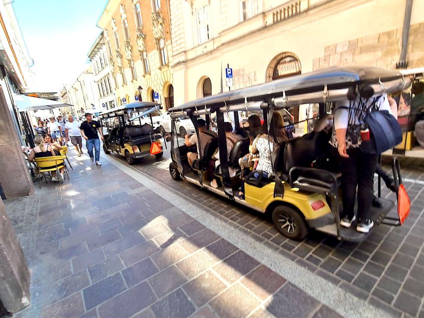 Krakow: Private Panoramic Tour by Golf Cart with Audio Guide - Starting with Krakow’s Old Town