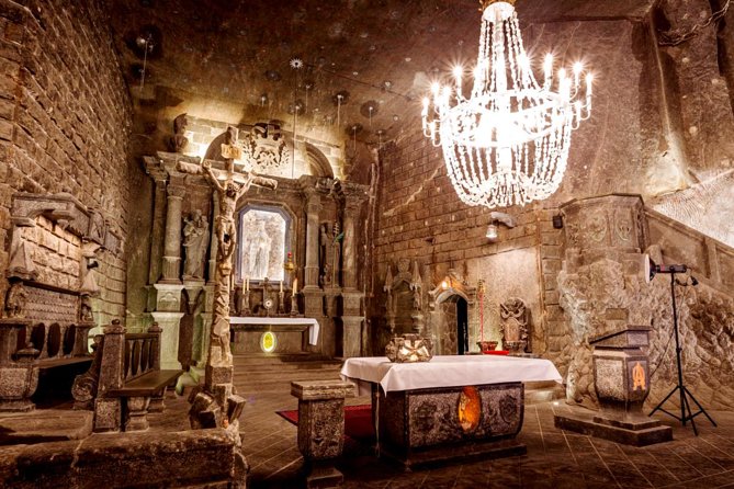 Krakow Salt Mine Guided Tour - Entering the 13th-century mine