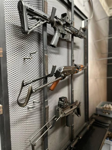 Krakow: Shooting Range Experience with Hotel Pickup - Adding rare models and extra firearms