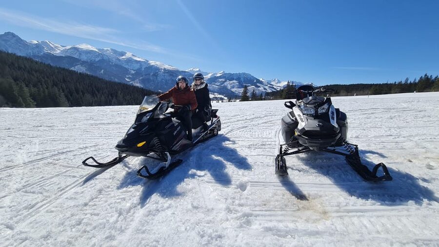 Krakow: Snowmobile & Thermal Baths Zakopane Full Day Tour - The day at a glance