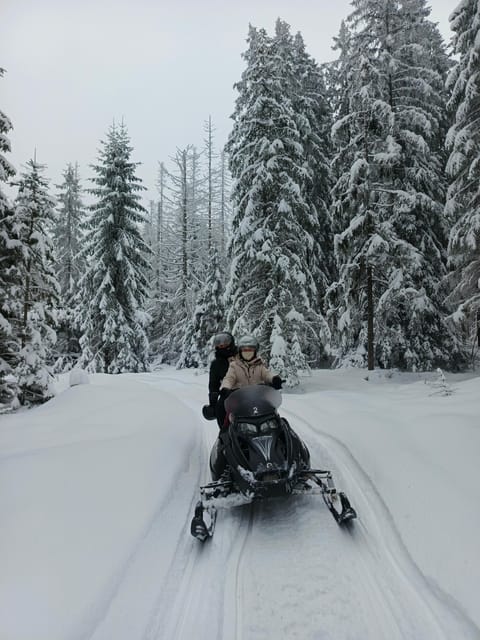 Krakow: Snowmobile & Thermal Baths Zakopane Full Day Tour - Leaving Krakow for the Tatra foothills