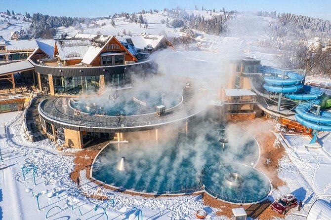 Kraków to Zakopane Private Luxury Tour - Chochołowskie Termy: three hours to slow down