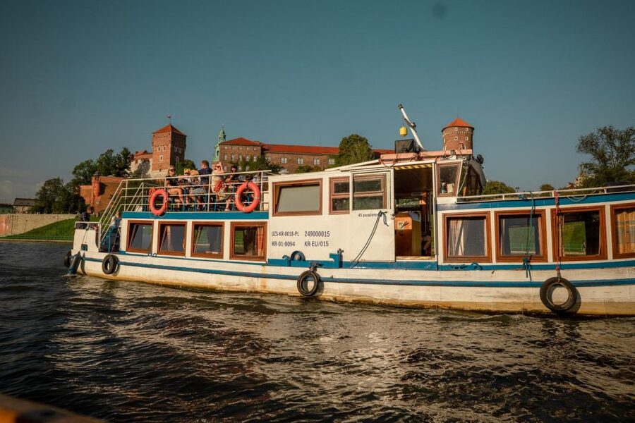 Krakow: Vistula River Panoramic Boat Tour ️ - Heading toward Zwierzyniec and the Norbertine convent