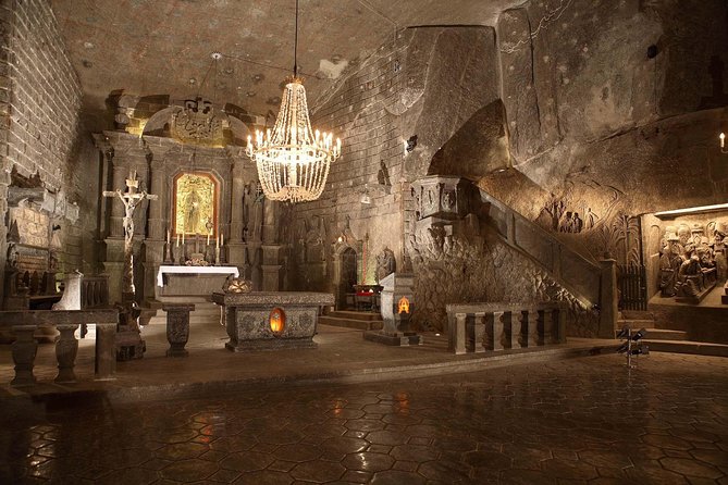 Krakow: Wieliczka Salt Mine Guided Tour with Hotel Pick-up - The first 380 steps into the mine