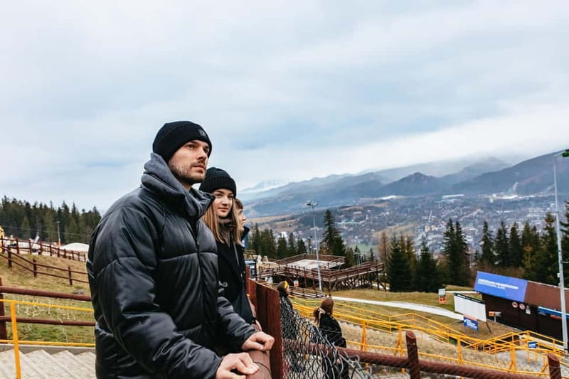 Krakow: Zakopane & Hot Springs Tour with Cable Car & Pickup - Riding the Gubałówka funicular to 1,122 meters