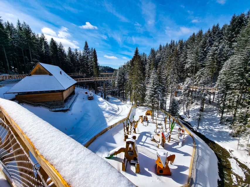 Krakow: Zakopane, Thermal Baths and Gorce Park Treetop Walk - Local cheese and drinks between the activities