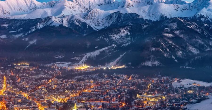 KRAKOW ZAKOPANE TOUR CABLE CAR THERMAL BATHS & HOTEL PICKUP - From Krakow to the foothills of the Tatras