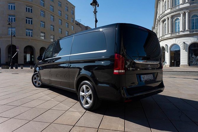 Luxury Warsaw Chopin Airport Transfer by private Minivan car - Meeting your driver inside Arrivals
