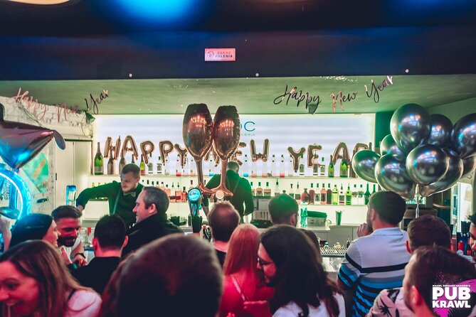 New Year's Eve crawl with 2 Hours free alcohol + Buffet - Krawl Through Krakow - Key things to know before booking