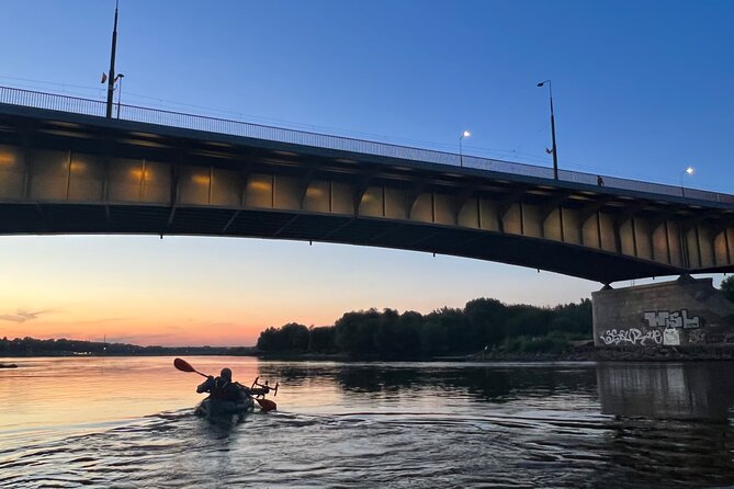 Packrafting / Kayaking Vistula River, Warsaw - Most Slasko-Dabrowski and Warsaw’s riverfront