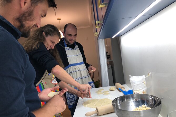 Pierogi Class and Liquor Tasting with View on Warsaw - Making the dough from scratch