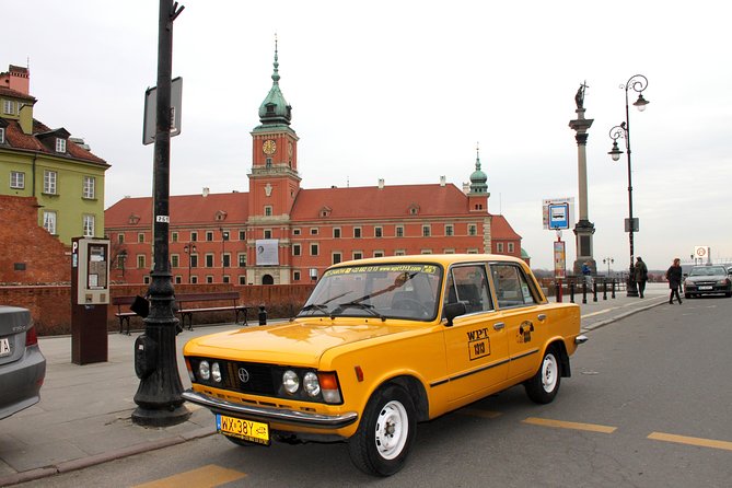 Private Historical Tour of Warsaw by a Retro Fiat with Pickup - Five things to know before booking