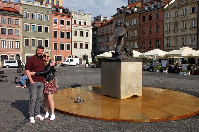 Private Historical Tour of Warsaw by a Retro Fiat with Pickup - St. John’s Archcathedral and the old city gate