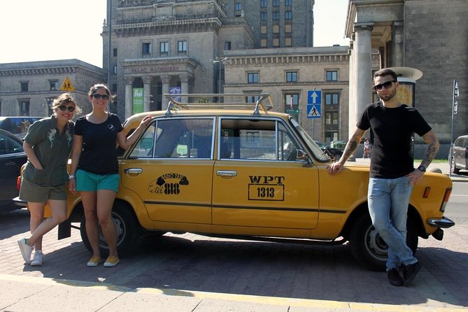 Private Tour: Warsaw City Sightseeing by Retro Fiat - Milk bars, vodka, and the food stop