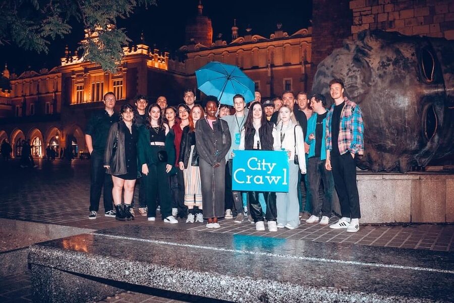 Pub Crawl - 1-hour Open Bar then Vip to 5 Clubs - Krakow - Walking Through Krakow’s Old Town