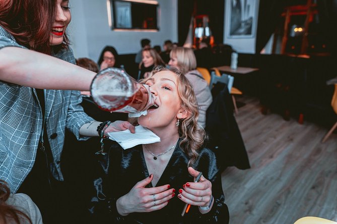 Pub Crawl + Unlimited Drinks + VIP entry + Drinking Games & Photographer - Who will enjoy this Kraków night out?