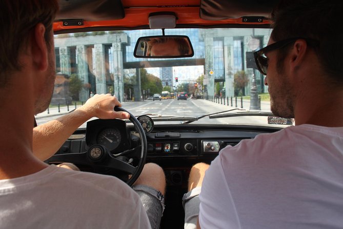 Retro Fiat Self-Drive Tour in Warsaw - Old Town, Castle Square, and the Royal Route