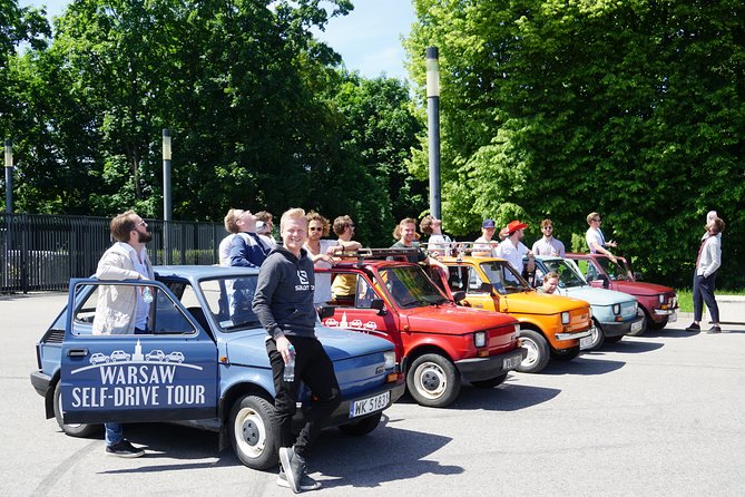 Retro Fiat Self-Drive Undisovered Tour in Warsaw - Palace of Culture and Science: Warsaw’s giant first clue