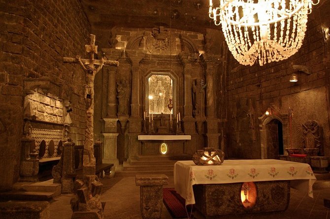 Salt Mine in Wieliczka Guided Tour private chauffeur from Krakow - At the foreign-visitor entrance
