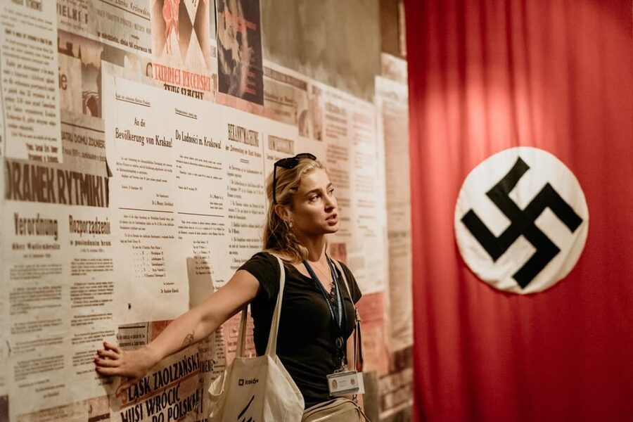 Schindler's Factory Museum in Krakow - Guided Tour - Entering Oskar Schindler’s former enamel factory
