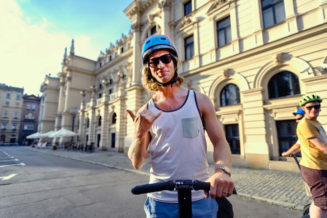 Segway Tour Wroclaw: Old Town Tour - 1,5-Hours of Magic! - The Multimedia Fountain stop