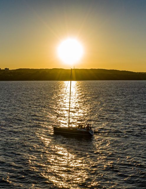 Sopot: Sunset Yacht Cruise with Welcome Drink - Finding the marina at the end of Sopot Pier