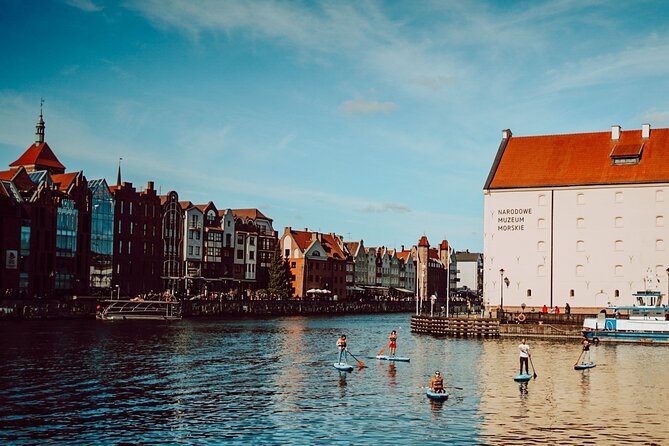 SUP Private Tour in Motlawa River - Why Gdańsk looks different from the Motława