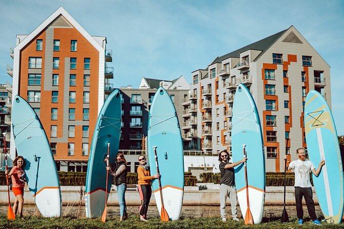 SUP Private Tour in Motlawa River - Długie Pobrzeże and the old Hanseatic waterfront