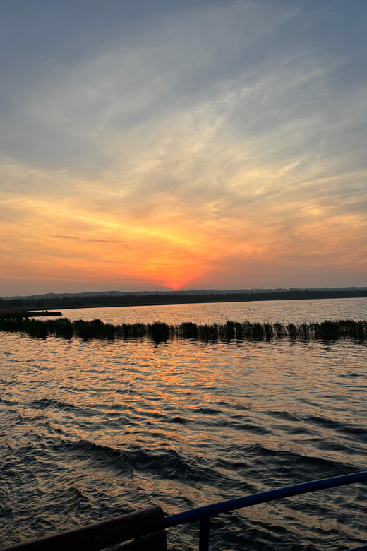 Szczecin: Cruise to the Dąbie Lake - The concrete shipwreck adds a strange touch