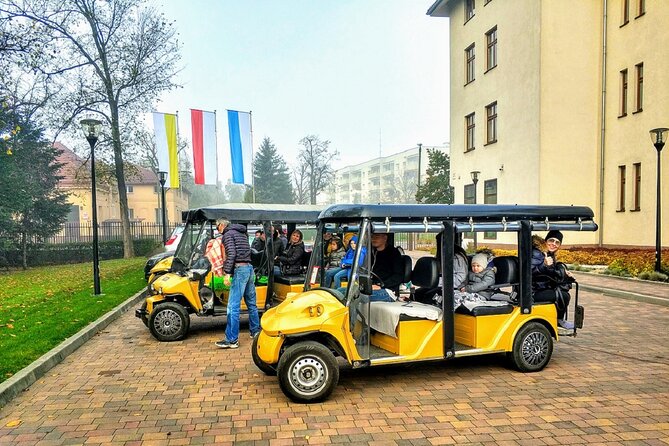 Tour via Kazimierz Quarter by Golf Cart with Schindler's Museum in Krakow - Audio guide on the ride, live guide in the museum