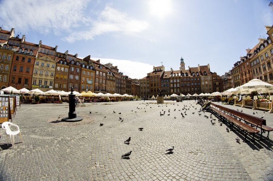 Warsaw: 2-Hour Guided Old Town Walking Tour - Starting beneath Sigismunds Column