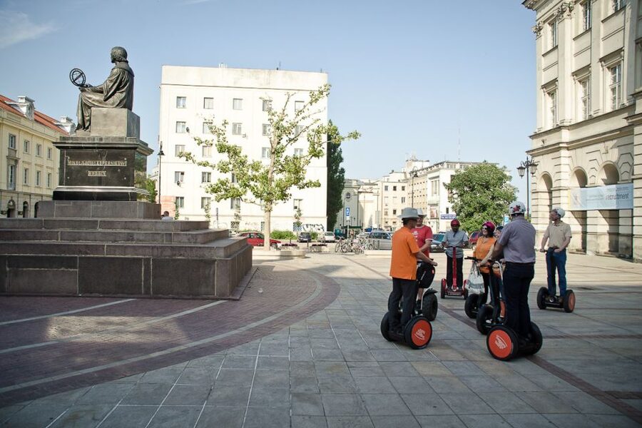 Warsaw: 3-Hour Guided City Highlights Tour by Segway - Parks, royal residences, and the city’s changing story