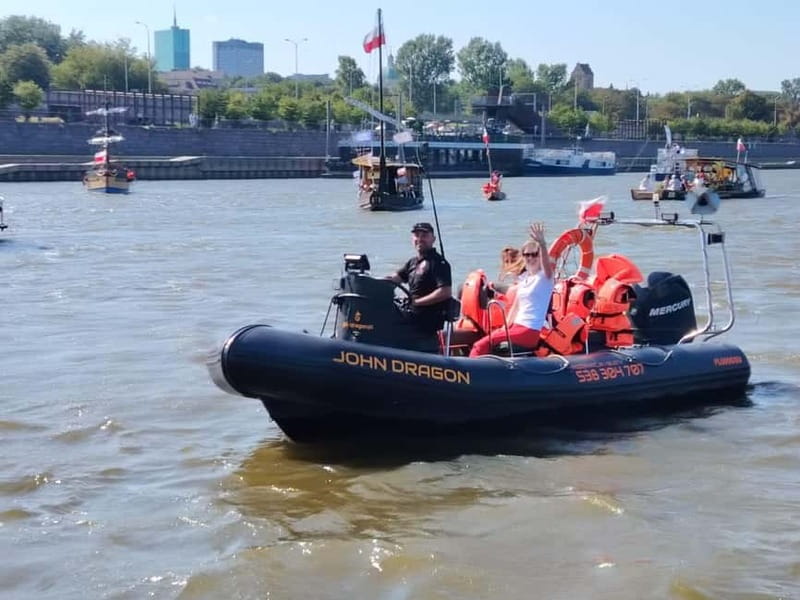 Warsaw: Adrenaline Ride on the Vistula River (Wisła) - What the $24 price really gets you