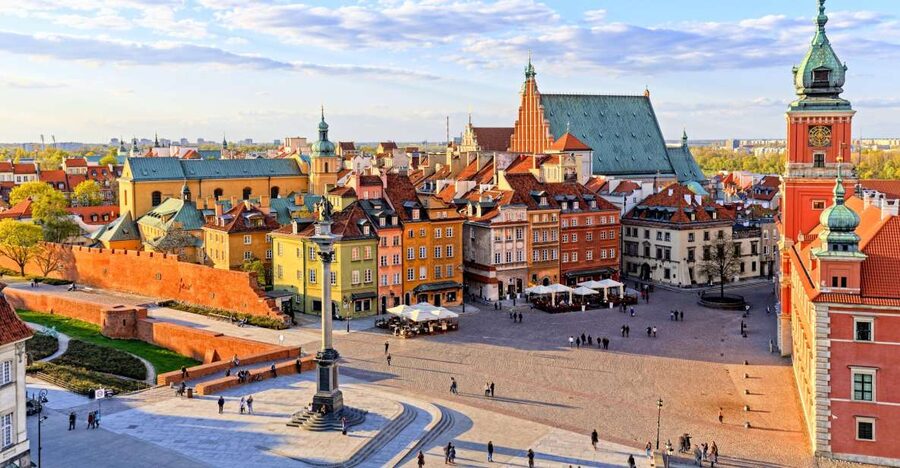 Warsaw: Afternoon Public City Tour with Pickup and Drop-off - The former Jewish Ghetto and its difficult history