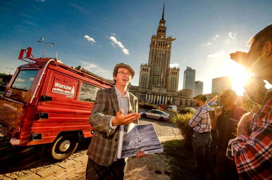 Warsaw: Behind the Scenes City Tour with Hotel Pickup - Across the Vistula to Praga