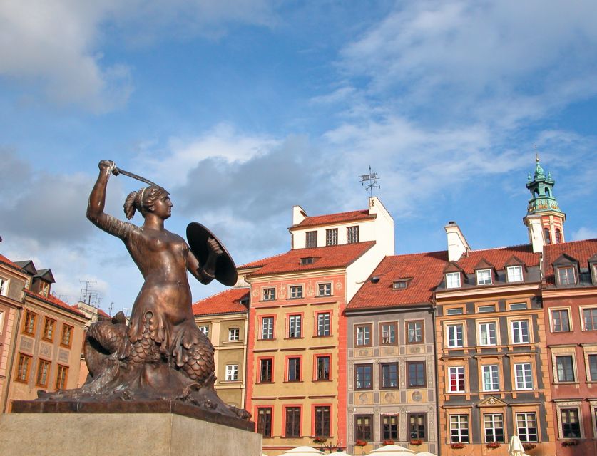 Warsaw: City Highlights Tour with hotel Pick up /Drop Off - The former Jewish Ghetto and the Ghetto Heroes Memorial