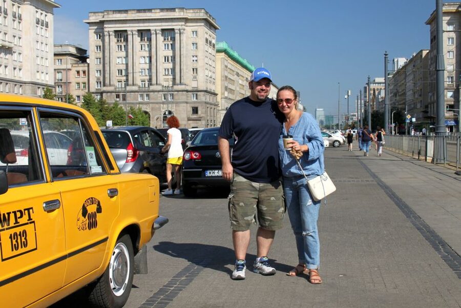 Warsaw Communism Private Tour in a Retro Fiat - Vodka, a doughnut, and the social side of the tour