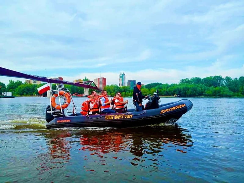 Warsaw: Explore the Vistula on Its Longest Speedboat Route - Key points before you book