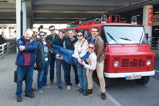 Warsaw Layover Tour (Chopin Airport) by retro minibus - Praga Północ and Communist-Era Warsaw