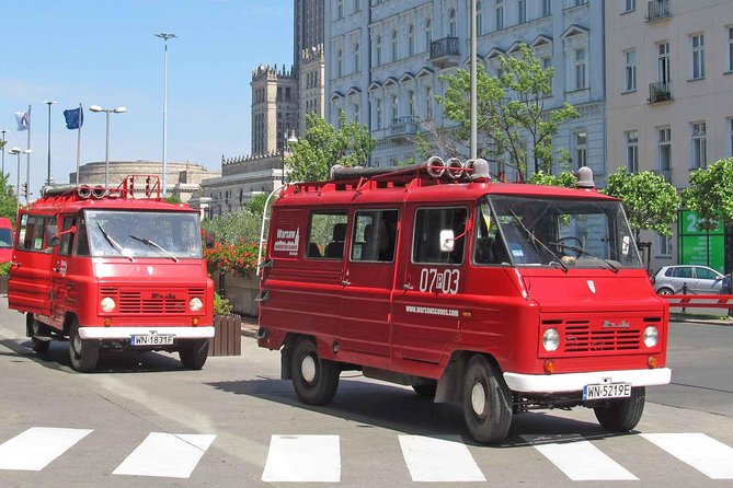 Warsaw Layover Tour (Chopin Airport) by retro minibus - Old Town and the Work of Rebuilding Warsaw