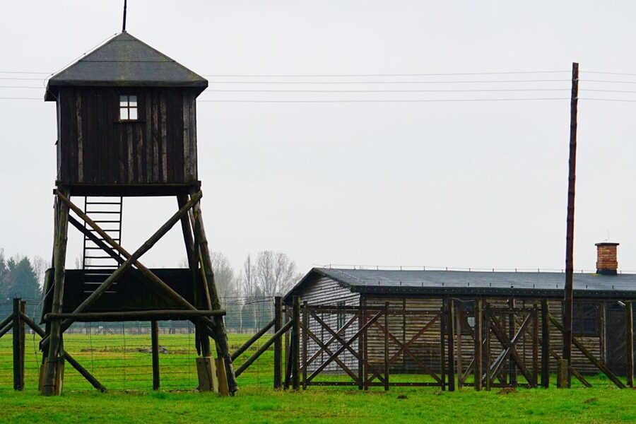 Warsaw: Majdanek Concentration Camp & Lublin Guided Day Tour - Entering Majdanek, a camp inside the city