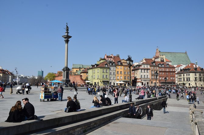 Warsaw Must-See Local City Tour with Antek and Tomek - The Ghetto Boundary Marker and Jewish Warsaw