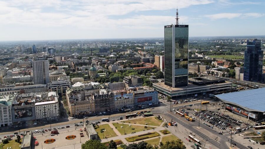 Warsaw: Palace of Culture & Warsaw City Center Private Tour - Walking from the Palace to Kino Relax