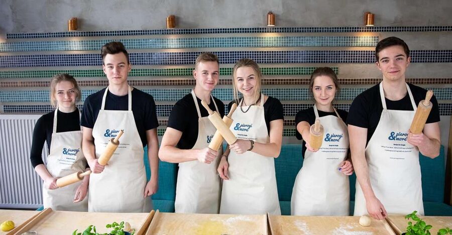 Warsaw: Polish Dumplings Cooking Class - Arriving at Pierogi & More on Stawki Street