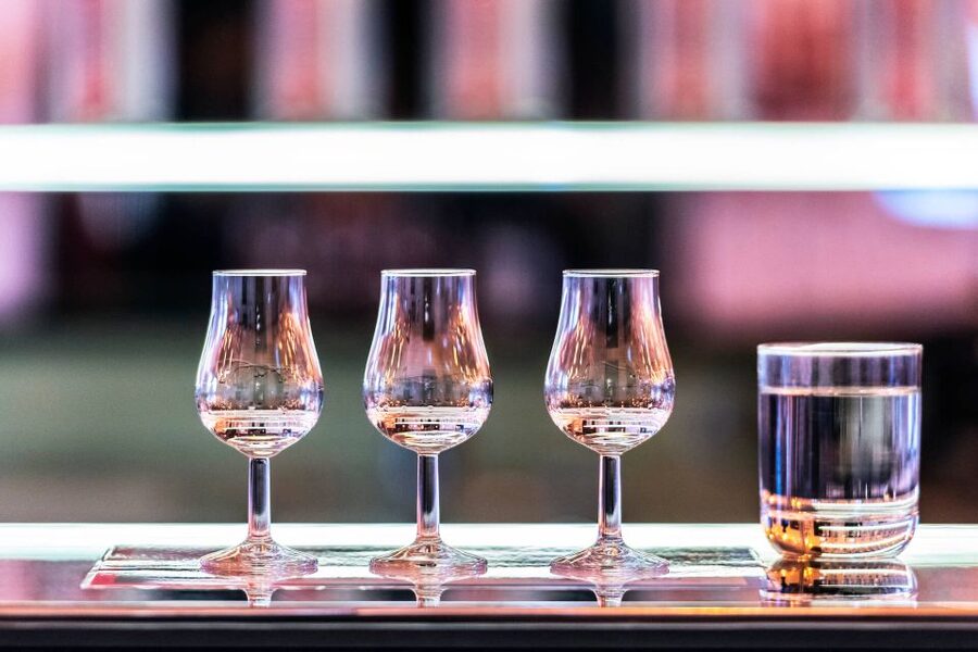 Warsaw: Praga District Tour with Vodka Museum and Tasting - Crossing the Vistula to St. Florian’s Cathedral